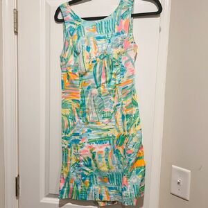 Size 2 Lilly Pulitzer tie back dress